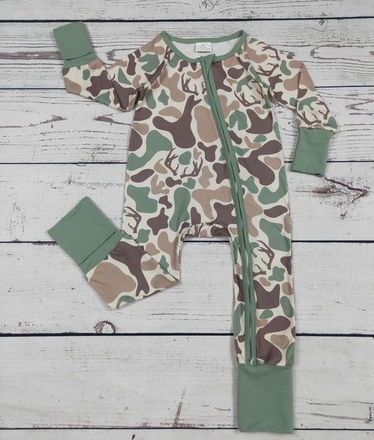 Camo Hunting Baby Sleeper